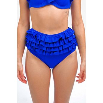 Ruby ruffle bikini bottom