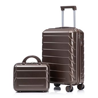 2 pc ABS Spinner Wheel Luggage with Combination Lock