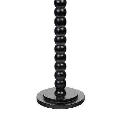 Seraphina 24.75" 2-Tier Metal Frame Drink Table and Decorative End Table with Marble Round Top