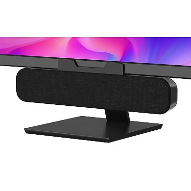 lamp Computer Speakers Desktop Monitor Laptop With Loud Sound Volume Control Easily Clamps