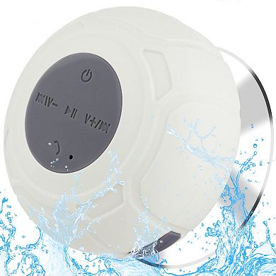 Waterproof Shower Portable Wireless Water-resistant Suction Built-in Gifts Speakerphone Phone Tablet