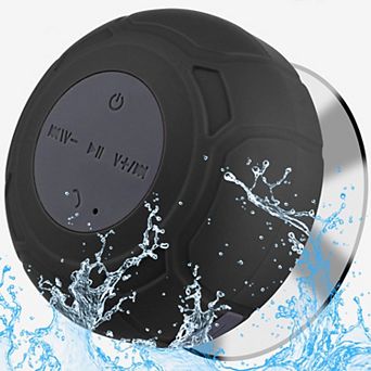 Waterproof Shower Portable Wireless Water-resistant Suction Built-in Gifts Speakerphone Phone Tablet