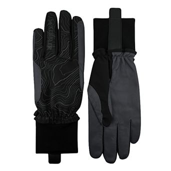 Insolated Leather Palm and Touchscreen Snow Gloves "HAFJELL"