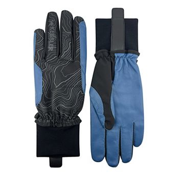Insolated Leather Palm and Touchscreen Snow Gloves "HAFJELL"