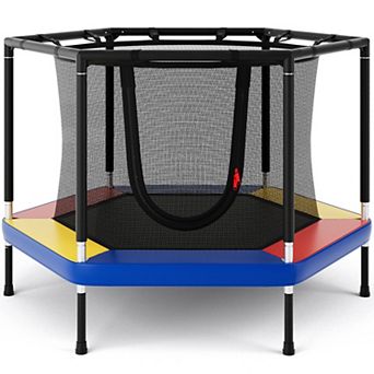 Gymax 48'' Recreational Trampoline for Kids 4 FT Indoor & Outdoor Trampoline
