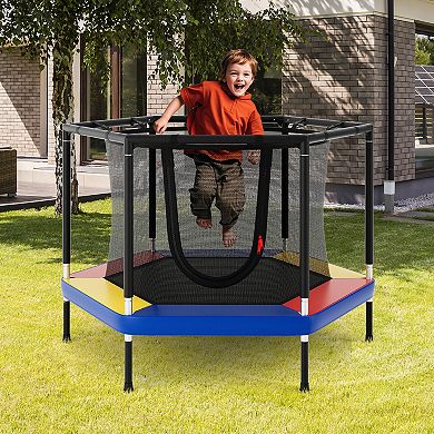 Gymax 48'' Recreational Trampoline for Kids 4 FT Indoor & Outdoor Trampoline