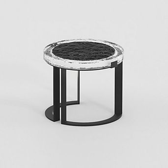 Outdoor Solar Power Led Garden Table//Small