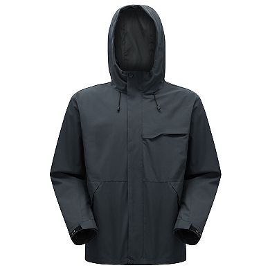 Men's 3 in 1 Jacket Fleece Winter Water Resistant Windproof Hooded Coat