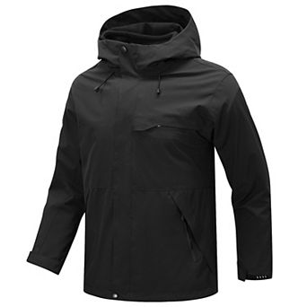Men's 3 in 1 Jacket Fleece Winter Water Resistant Windproof Hooded Coat