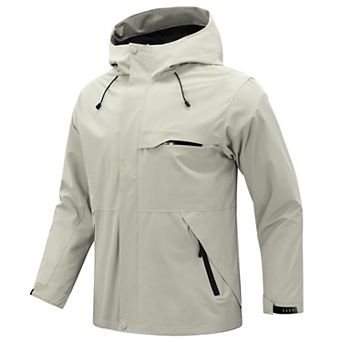 Men's 3 in 1 Jacket Fleece Winter Water Resistant Windproof Hooded Coat
