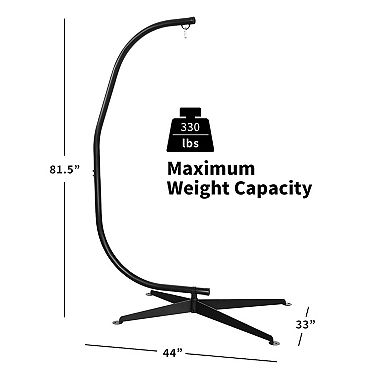 Solid Steel C Hammock Stand Frame