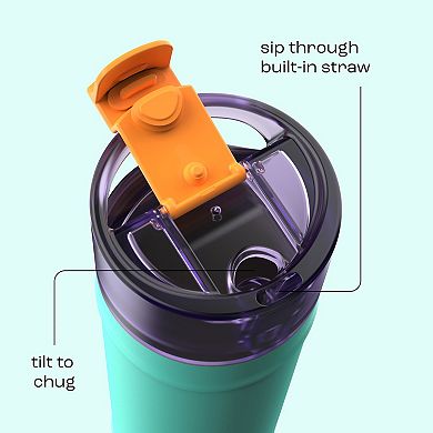 Bubba 24 oz DualSip Insulated Stainless Steel Water Bottle