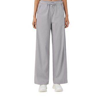 Women's High Waist Wide Leg Sweatpants with Adjustable Drawstring Waistband and Relaxed Fit