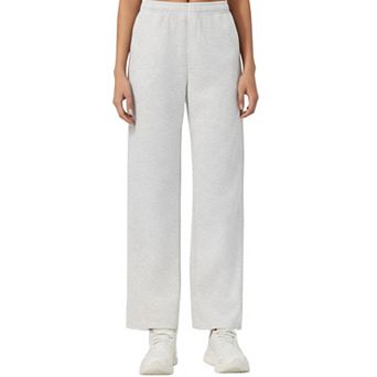 Women's High Waist Relaxed Fit Sweatpants with Elastic Waistband and Side Pockets