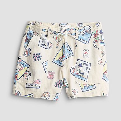 Petite Sonoma Goods For Life® Mid Rise Linen Shorts