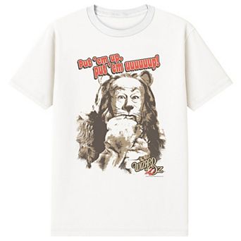 Men's The Wizard Of Oz Cowardly Lion Graphic Tee