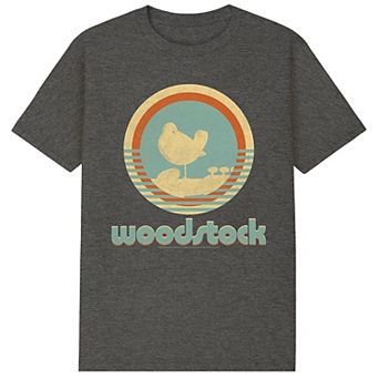 Men's Woodstock Bird Circle Graphic Tee