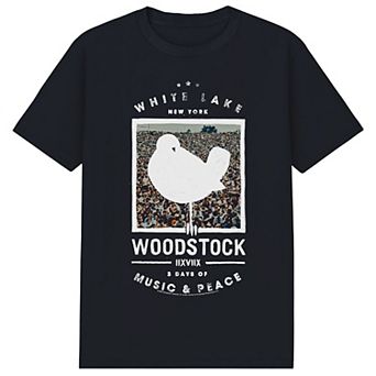 Men's Woodstock Birds Eye View Graphic Tee