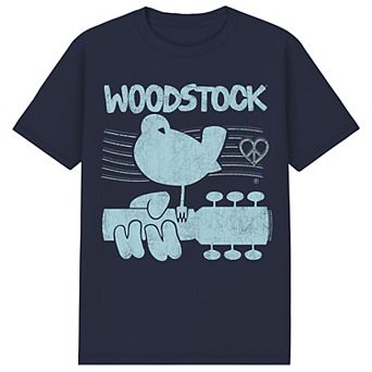 Men's Woodstock Liney Logo Graphic Tee