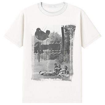 Men's Woodstock Hippies In A Field Graphic Tee