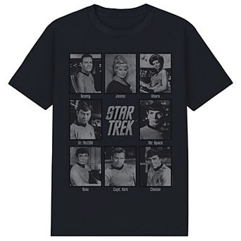 Men's Star Trek Yearbook Photos Graphic Tee