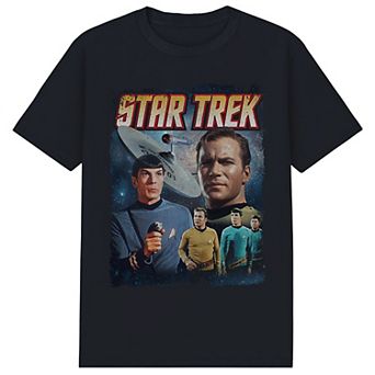 Men's Star Trek Retro Poster Graphic Tee