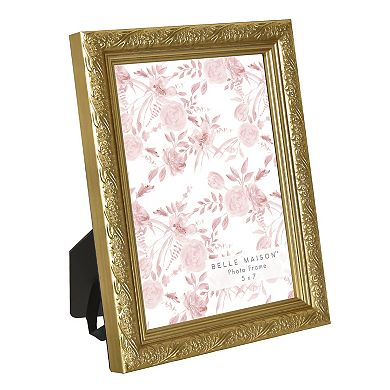 Belle Maison Floral 5" x 7" Photo Frame Table Decor
