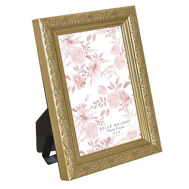 Belle Maison Floral 4" x 6" Photo Frame Table Decor