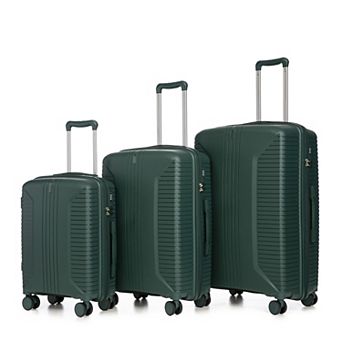 3 pc Spinner Wheel Luggage Carry on Suitcase