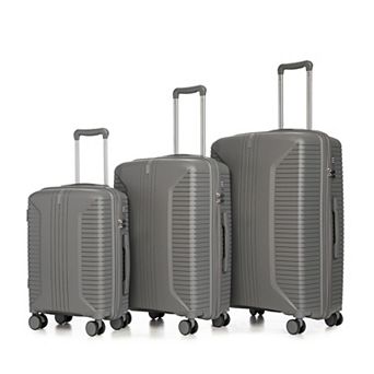 3 pc Spinner Wheel Luggage Carry on Suitcase