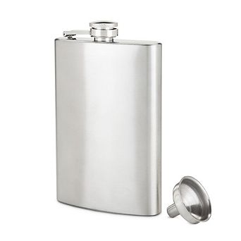 TrueFlask™: 8 oz Stainless Steel Flask