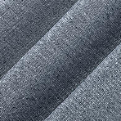 No. 918 Landon Textured Light Filtering Grommet 2 Window Curtain Panels