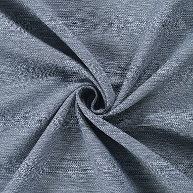 No. 918 Landon Textured Light Filtering Grommet 2 Window Curtain Panels