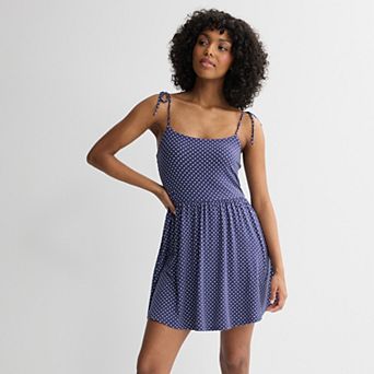 Juniors' WallFlower Alyssa Skater Dress with Bike Shorts