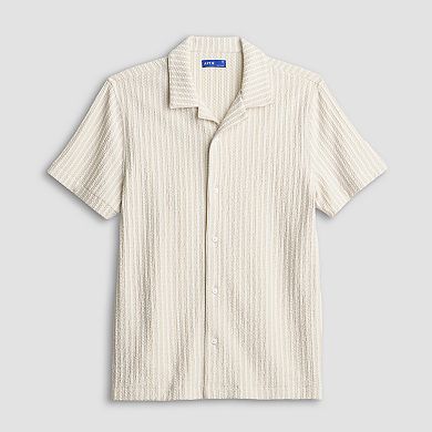 Big & Tall Apt. 9® Knit Button-Up Shirt