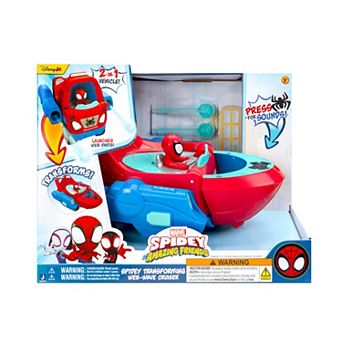 Spidey & Friends Transforming Web-Wave Cruiser Vehicle