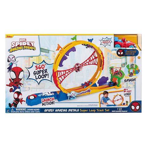 Детские игрушки Spidey & Friends Amazing Metals Super Loop Track Set