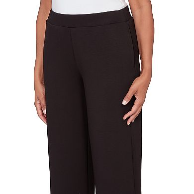 Women's Alfred Dunner Seville Wide Leg Ankle Pants