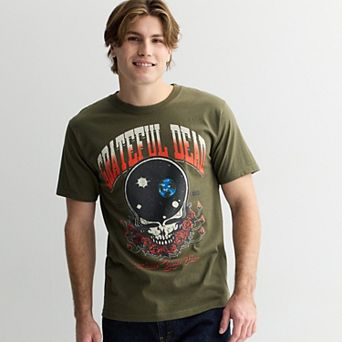 Grateful Dead Skull & Roses Graphic Tee