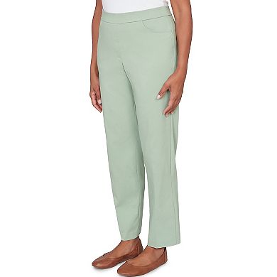 Women’s Alfred Dunner Tailored Stretch Front Pocket Short Length Pants