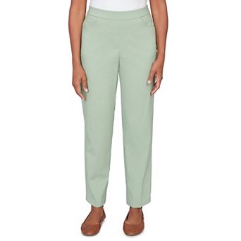 Women’s Alfred Dunner Tailored Stretch Front Pocket Short Length Pants