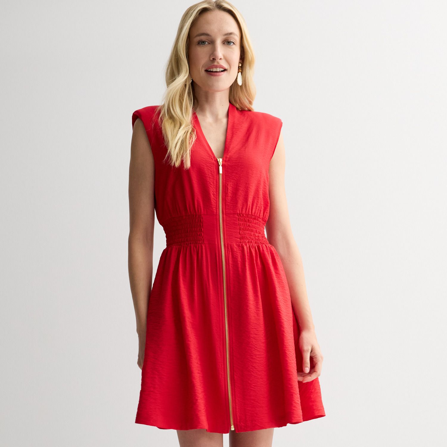 Женские платья Nine West Zip Front Mini Dress