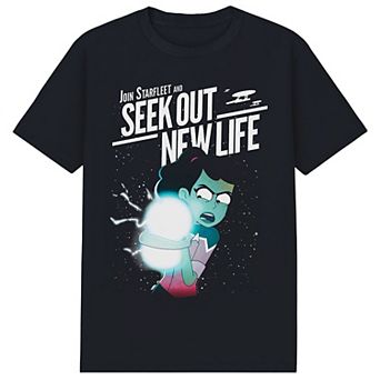 Men's Star Trek Seek Out New Life Graphic Tee
