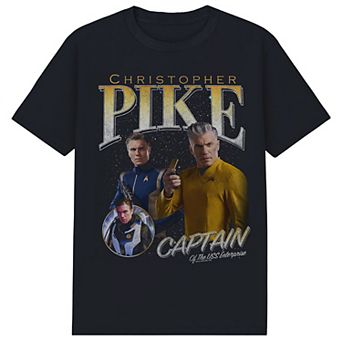 Men's Star Trek Christopher Pike Graphic Tee