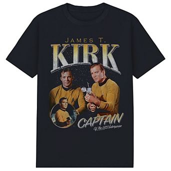 Men's Star Trek James T. Kirk Graphic Tee