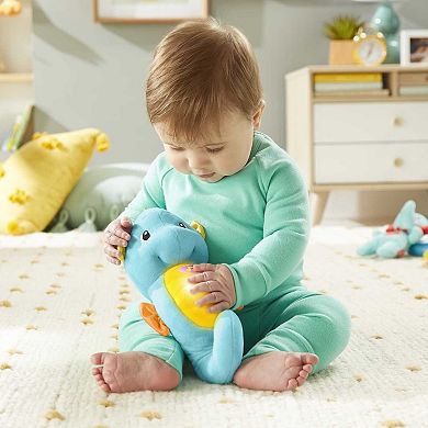 Fisher-Price Soothe & Glow Seahorse Soft Plush Toy