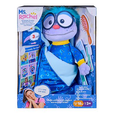 Spin Master Ms. Rachel Goodnight Frankie Bedtime Plus Toy Playset
