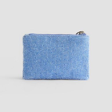 SOL and MER Beaded Coin Purse