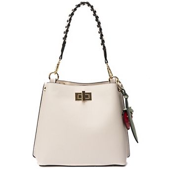 BCBGeneration Triple Entry Bucket Bag with Handoff & Crossbody Strap