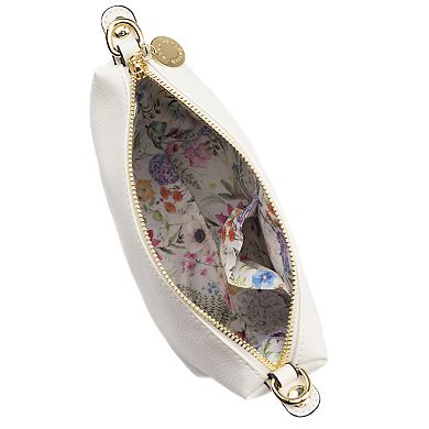BCBGeneration Floral Satchel with Removable Pouch & Scarf